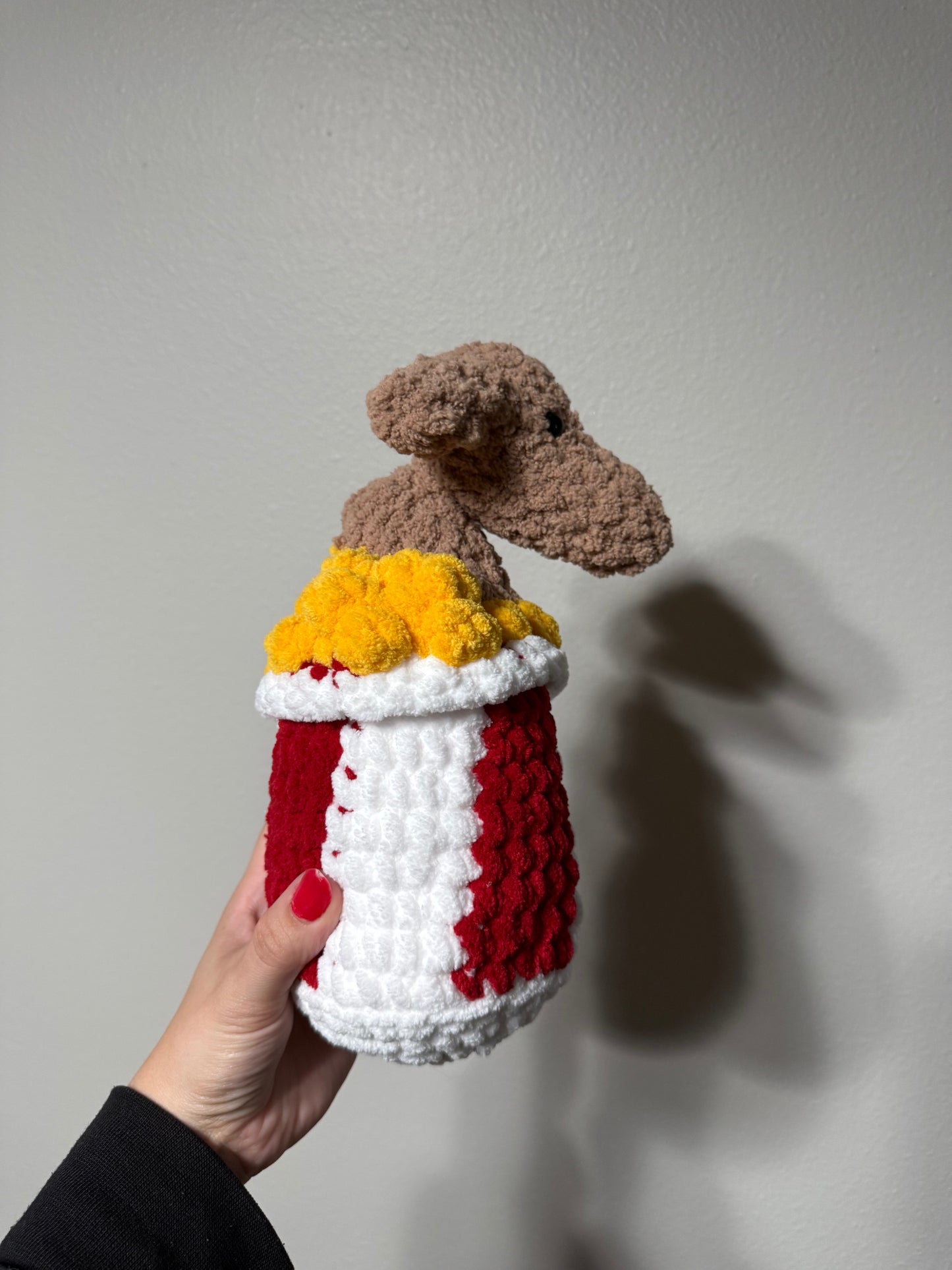 Puppy in Popcorn