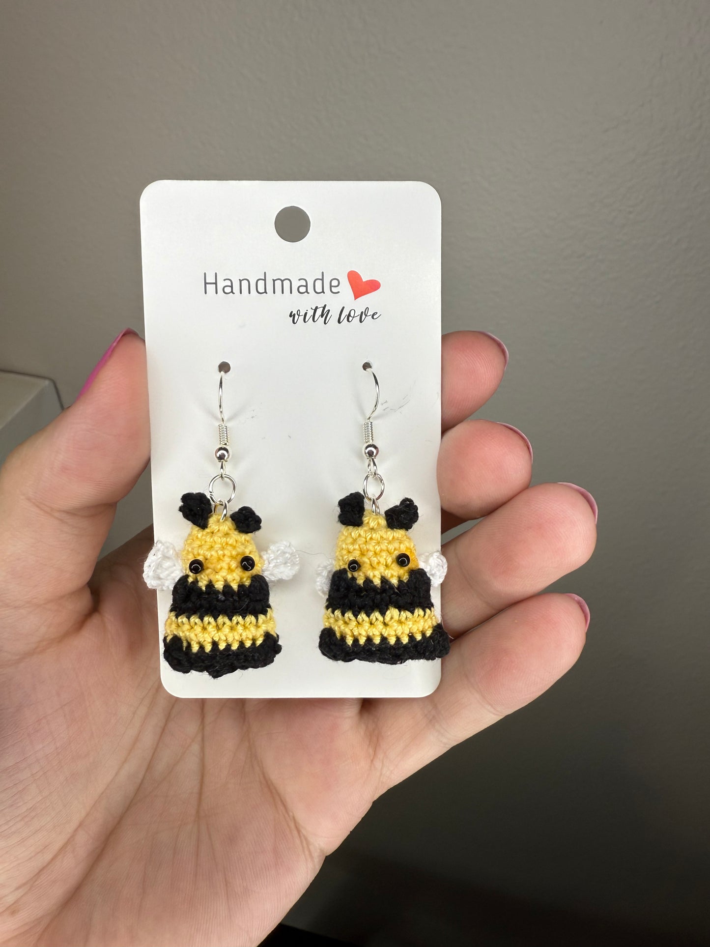 Earrings - Bee