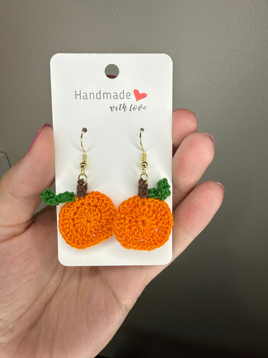 Earrings - Pumpkin